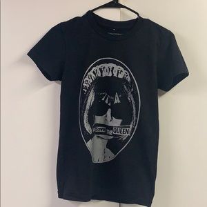 Anna Wintour god save the queen cotton tshirt